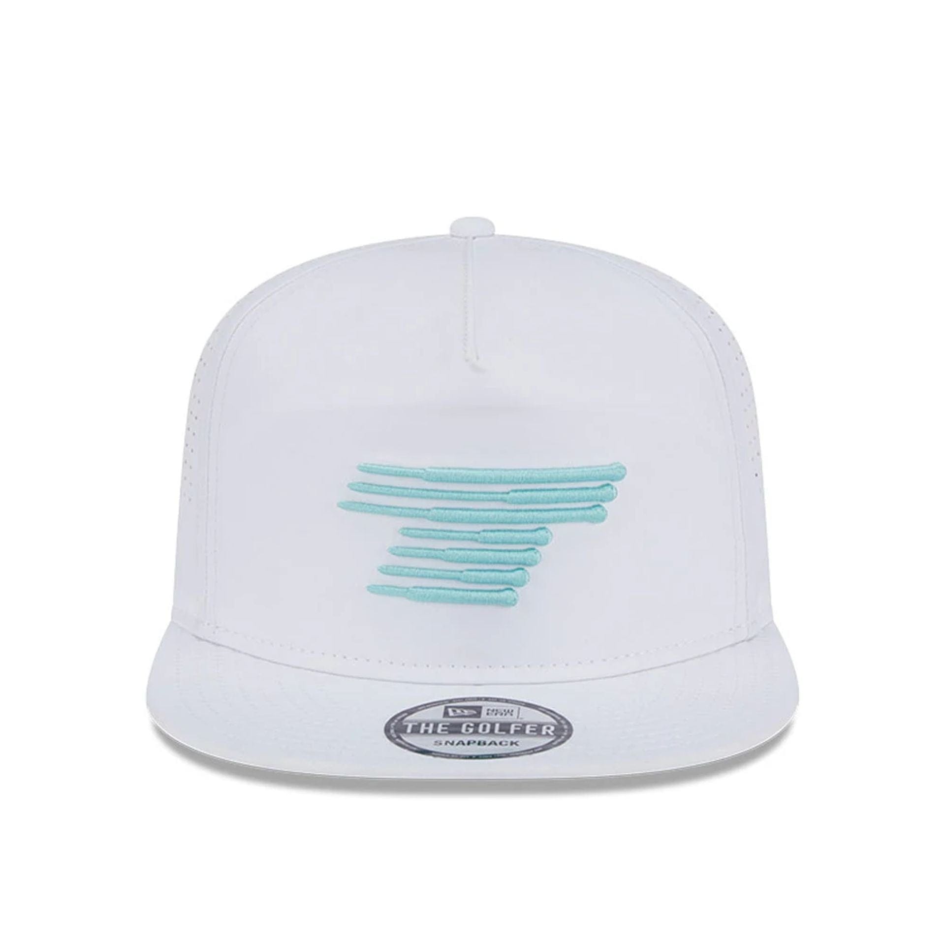 This is a Torque LIV Golf 2025 White GOLFER Adjustable Cap 2