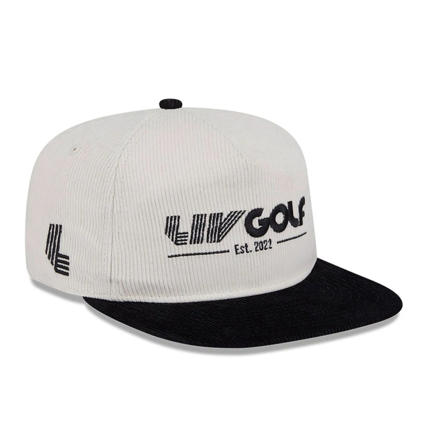 This is a LIV Golf 2025 White 19TWENTY Adjustable Cap 1