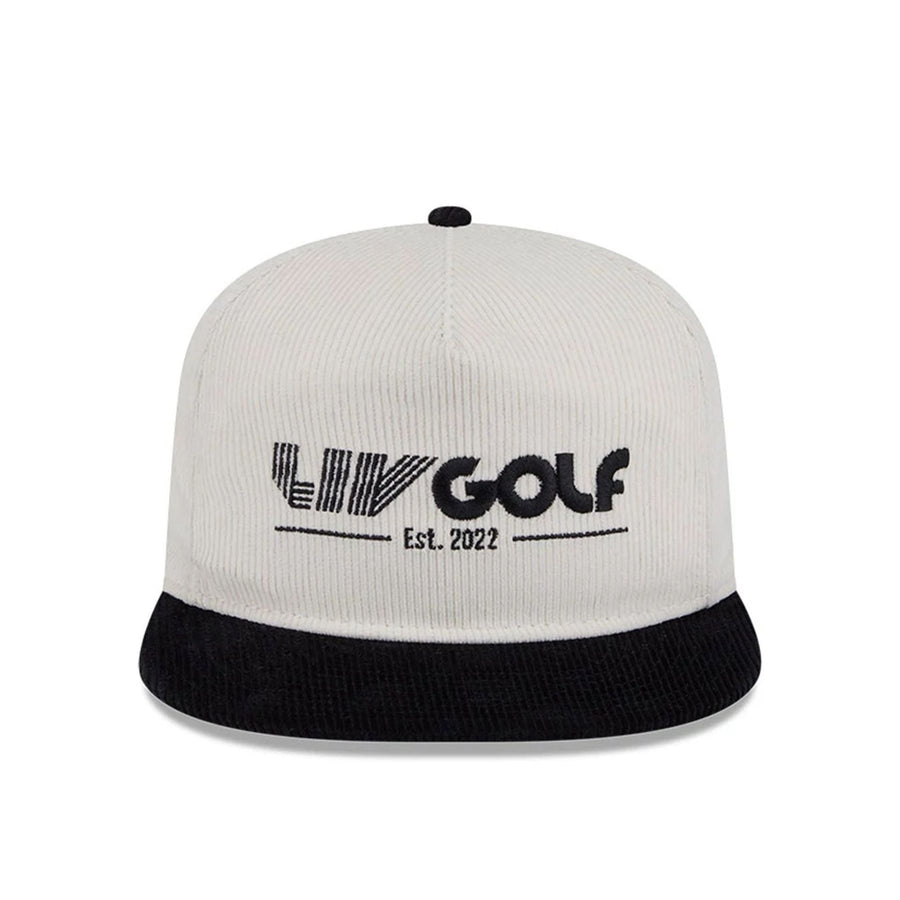 This is a LIV Golf 2025 White 19TWENTY Adjustable Cap 3