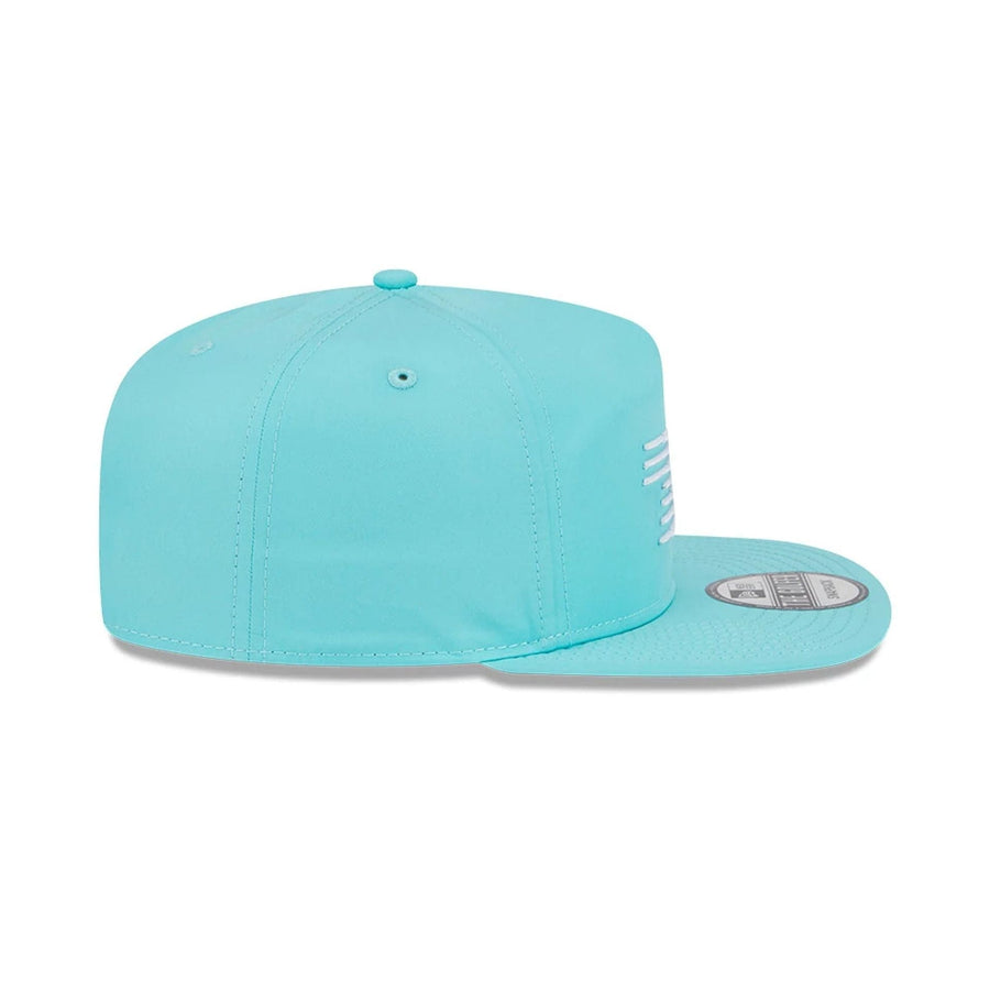 This is a Torque LIV Golf 2025 Turquoise 19TWENTY Adjustable Cap 5