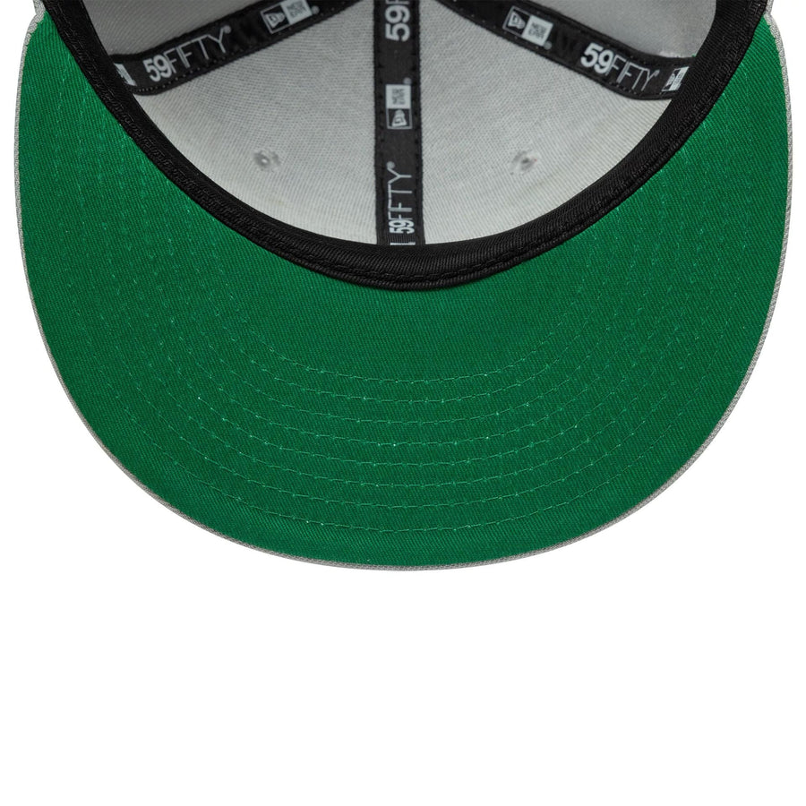 This is a New Era Flower Grey 59FIFTY Fitted Cap 2