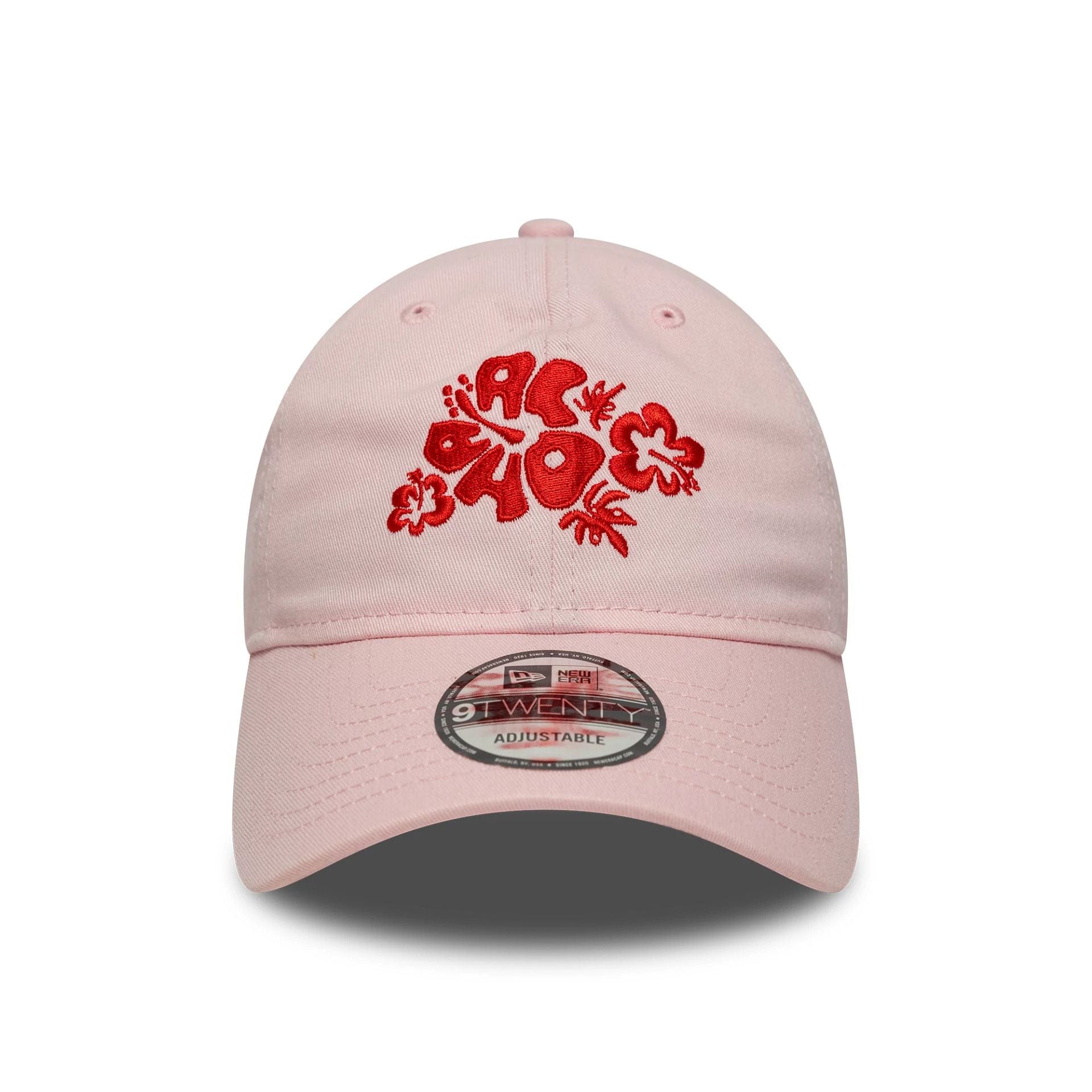 This is a New Era Beach Icon Pastel Pink 9TWENTY Adjustable Cap 2