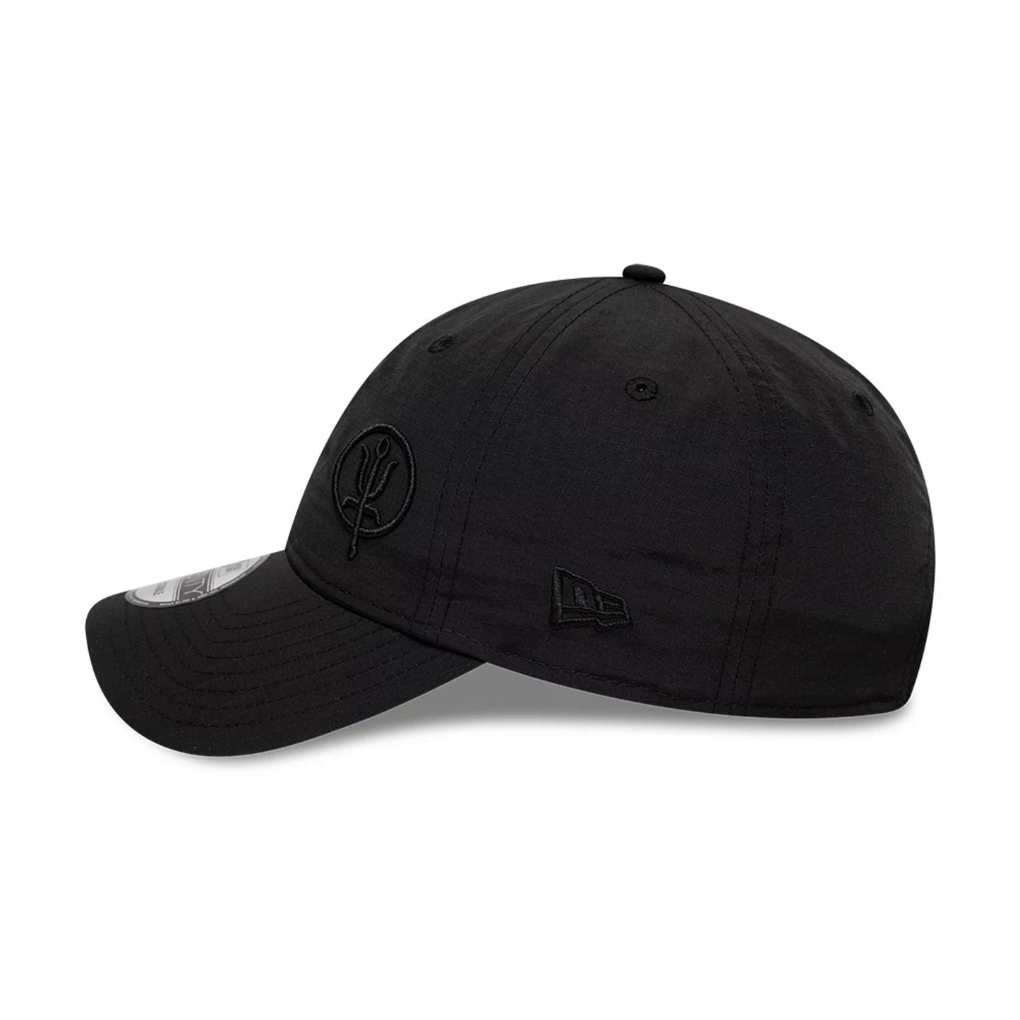 This is a Thrudark x New Era Ripstop Black 9TWENTY Adjustable Cap 5