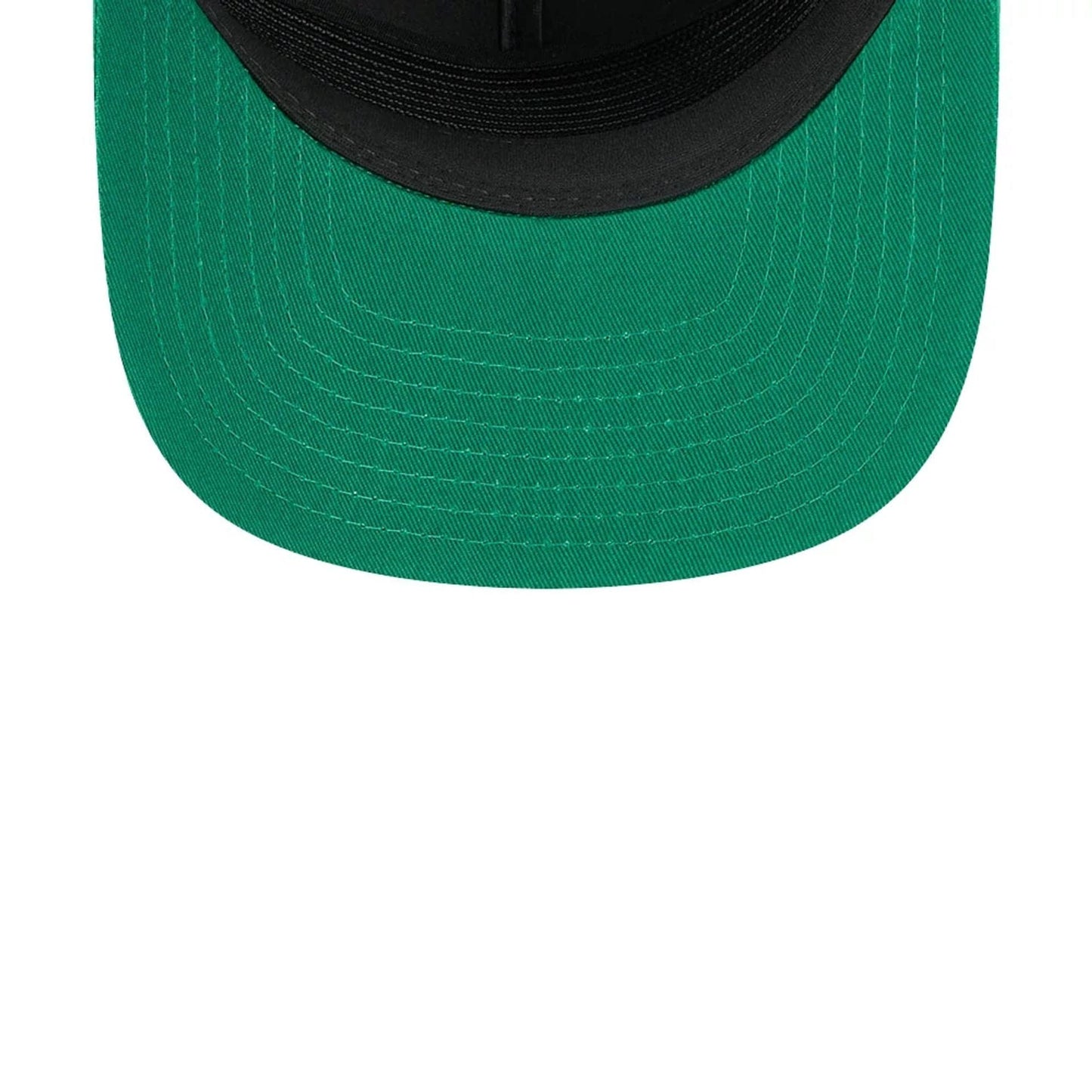 This is a Boston Celtics Dual Logo Green Golfer Adjustable Cap 7