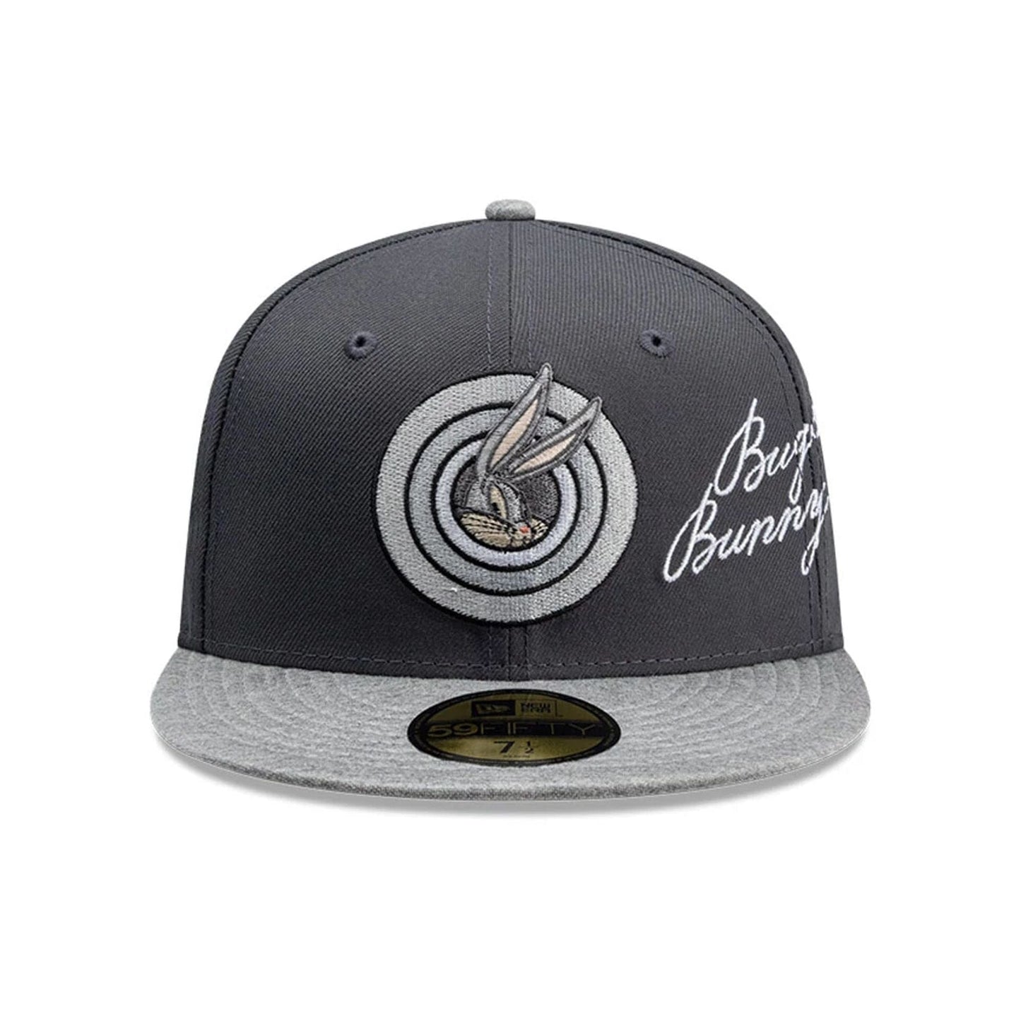 This is a Bugs Bunny Looney Tunes Dark Grey 59FIFTY Fitted Cap 2