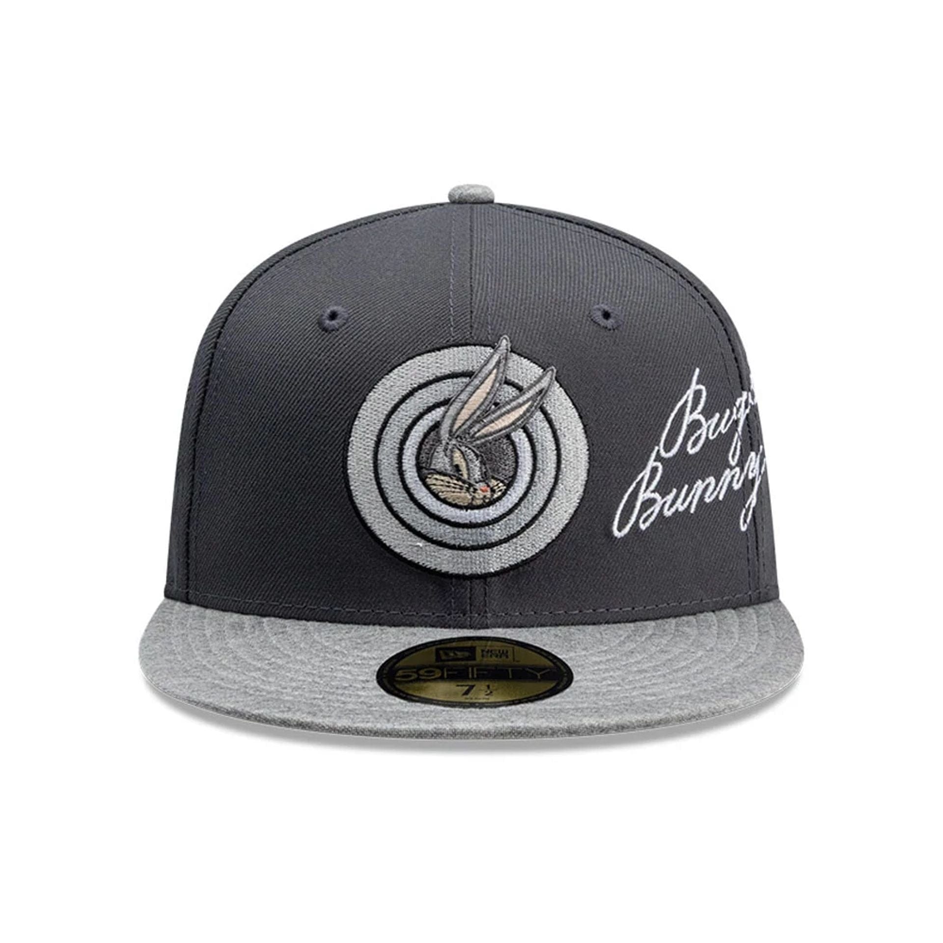 This is a Bugs Bunny Looney Tunes Dark Grey 59FIFTY Fitted Cap 2
