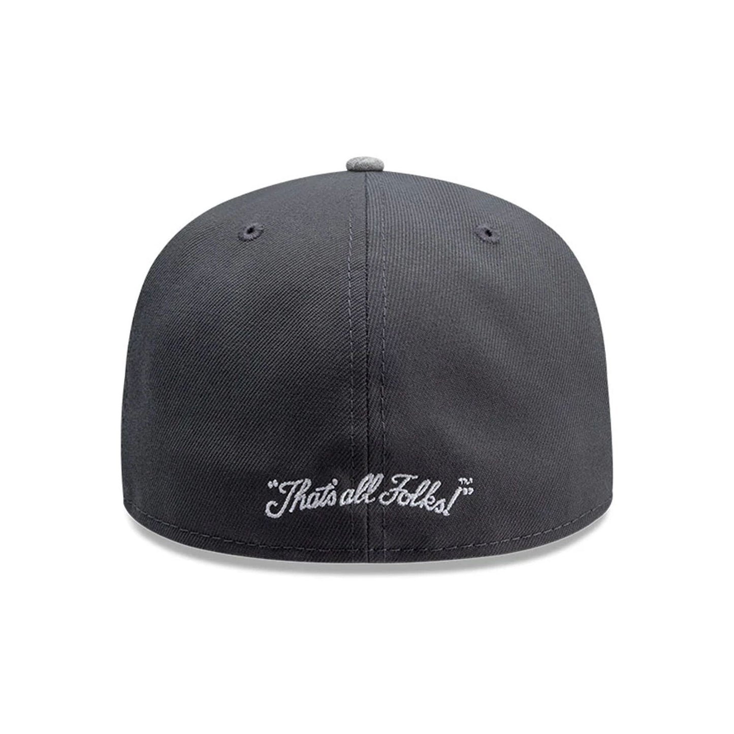 This is a Bugs Bunny Looney Tunes Dark Grey 59FIFTY Fitted Cap 5