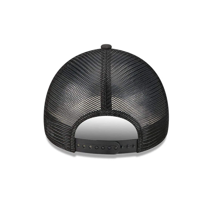 This is a Multi Character Looney Tunes Black 9FORTY A-Frame Trucker Adjustable Cap 7