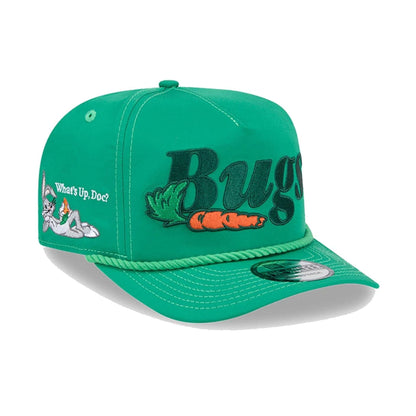 This is a Bugs Bunny Looney Tunes Green Golfer Adjustable Cap 1
