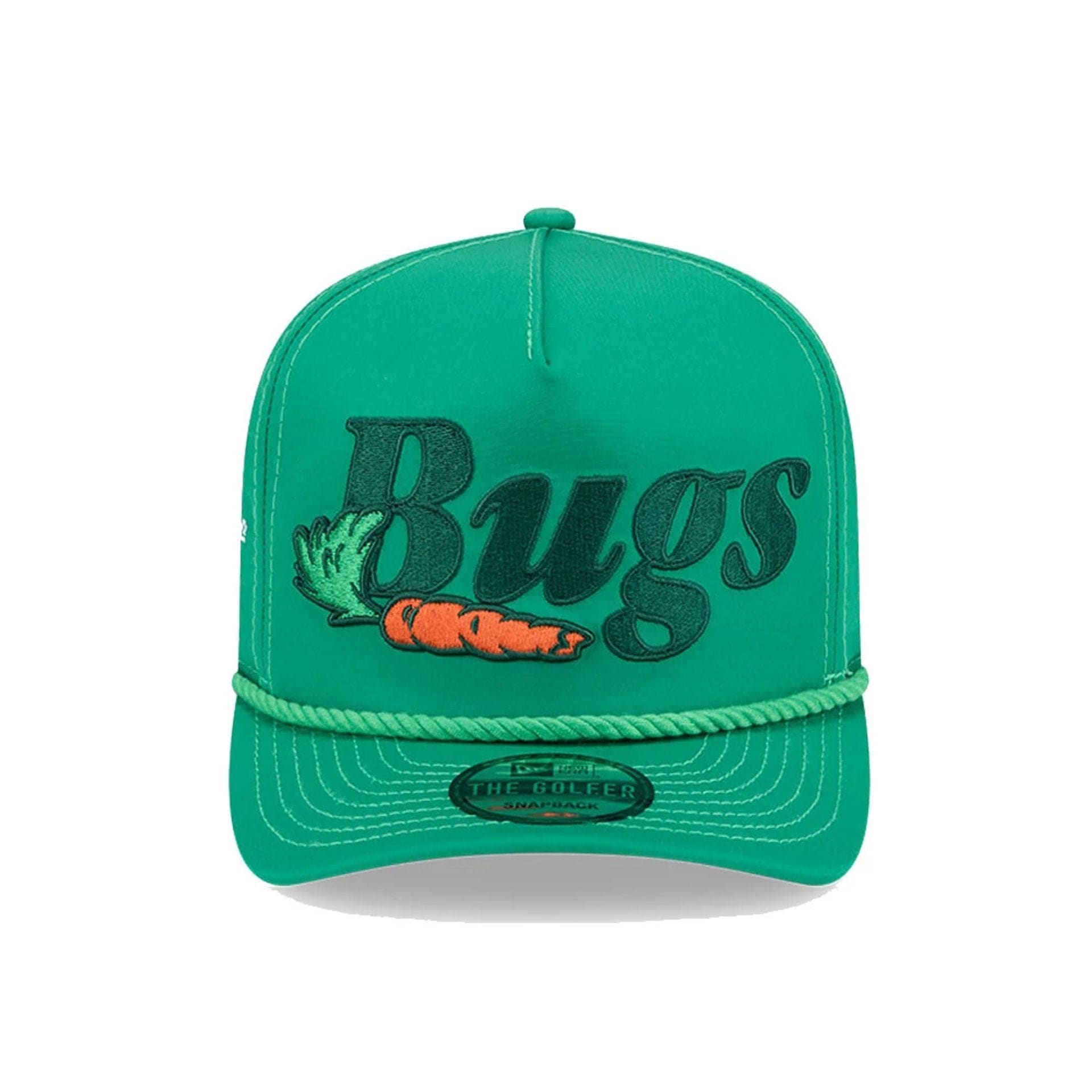 This is a Bugs Bunny Looney Tunes Green Golfer Adjustable Cap 2