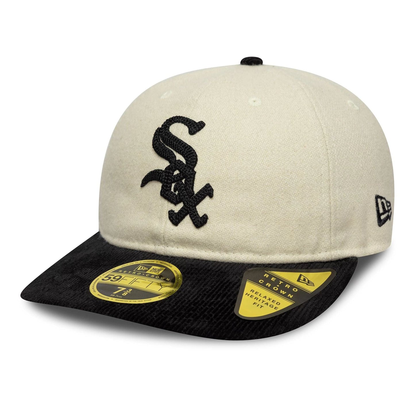 This is a Chicago White Sox MLB 59FIFTY Day 2025 Cream Retro Crown 59FIFTY Fitted Cap 4