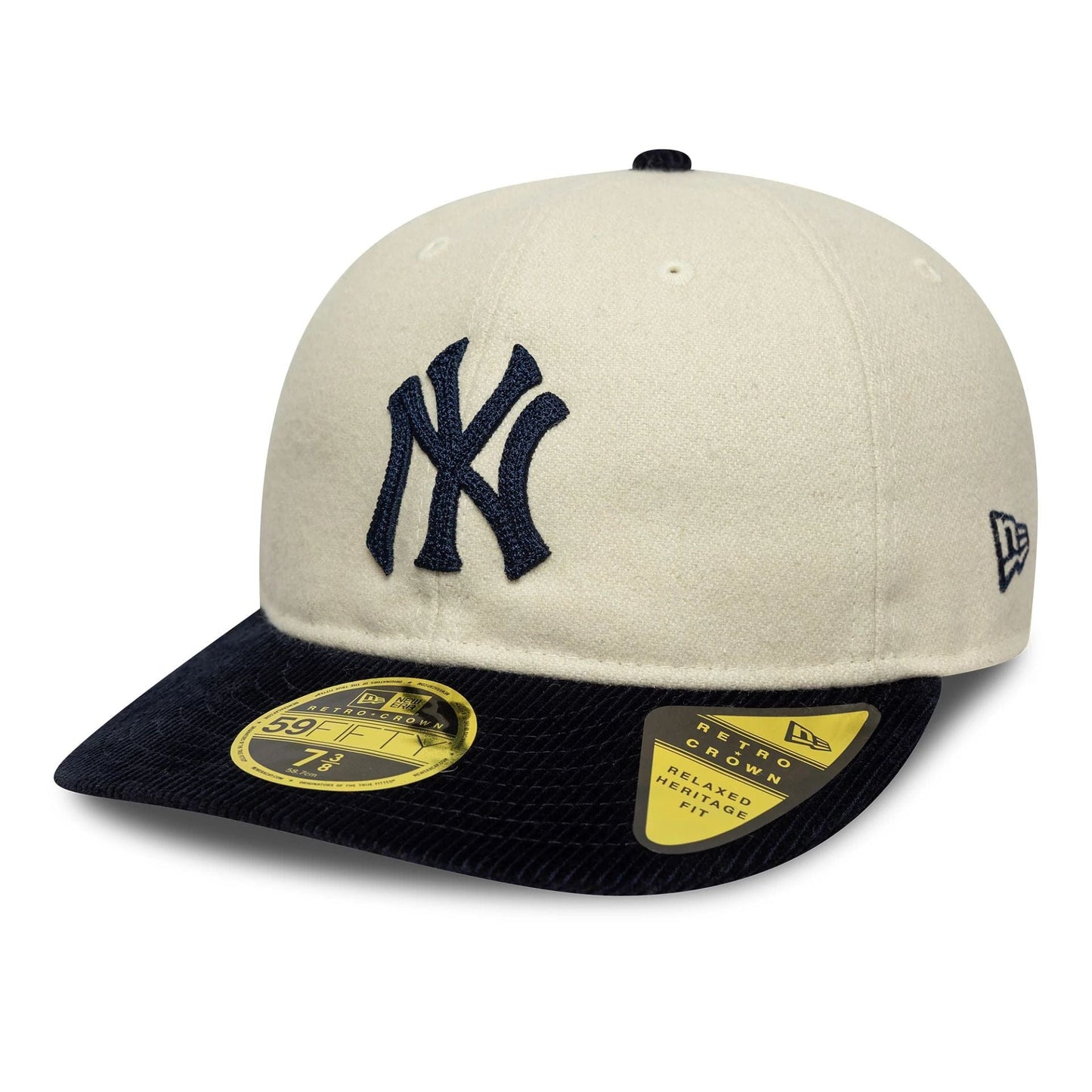 This is a New York Yankees MLB 59FIFTY Day 2025 Cream Retro Crown 59FIFTY Fitted Cap 4