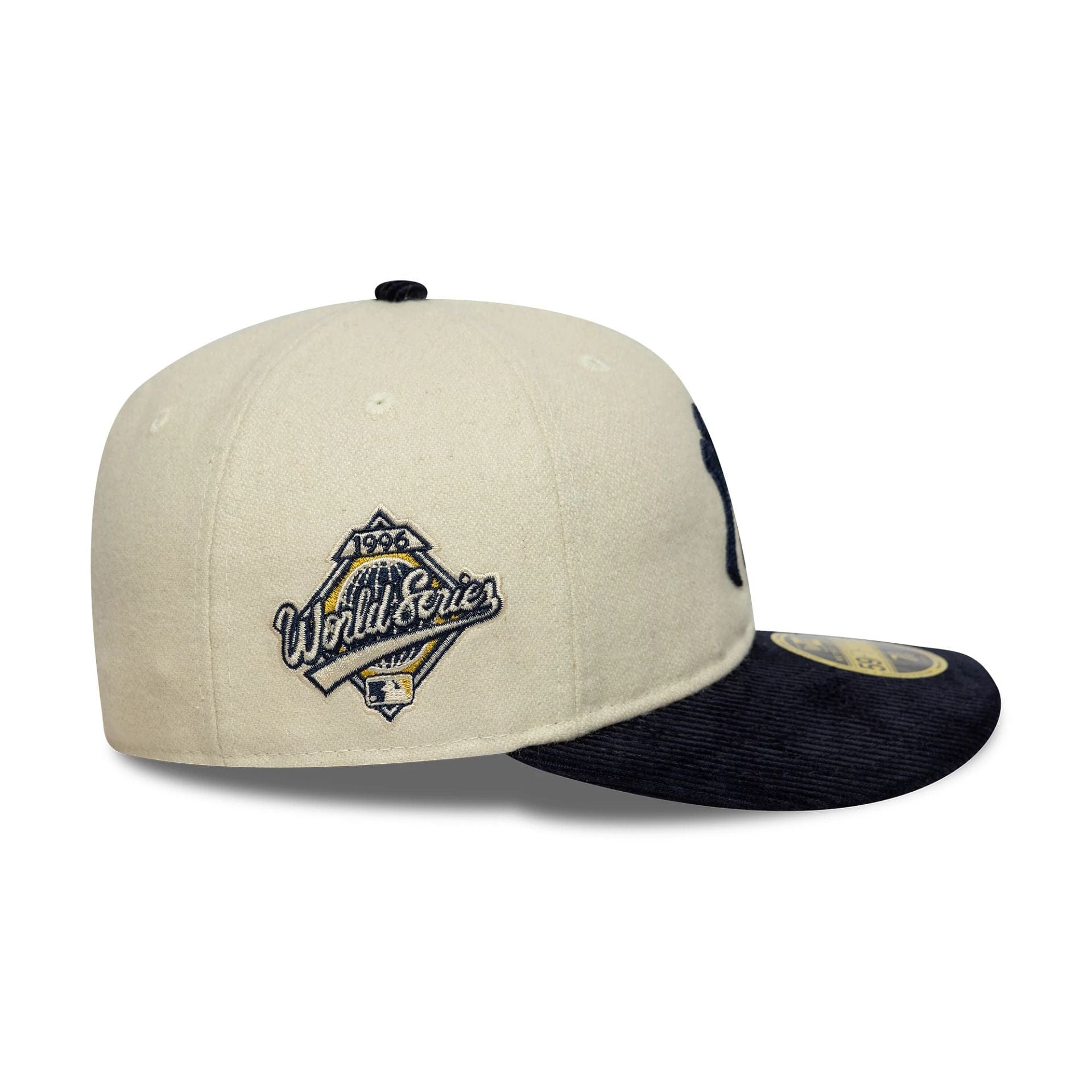 This is a New York Yankees MLB 59FIFTY Day 2025 Cream Retro Crown 59FIFTY Fitted Cap 5