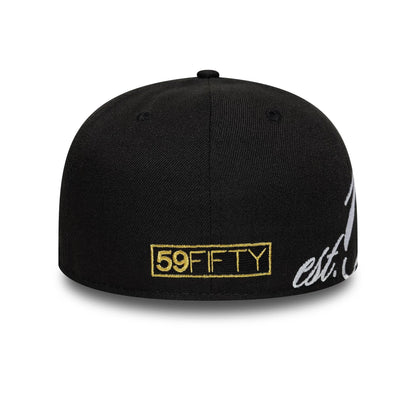This is a Chicago White Sox MLB Est. 59FIFTY Day 2025 Black Low Profile 59FIFTY Fitted Cap 7