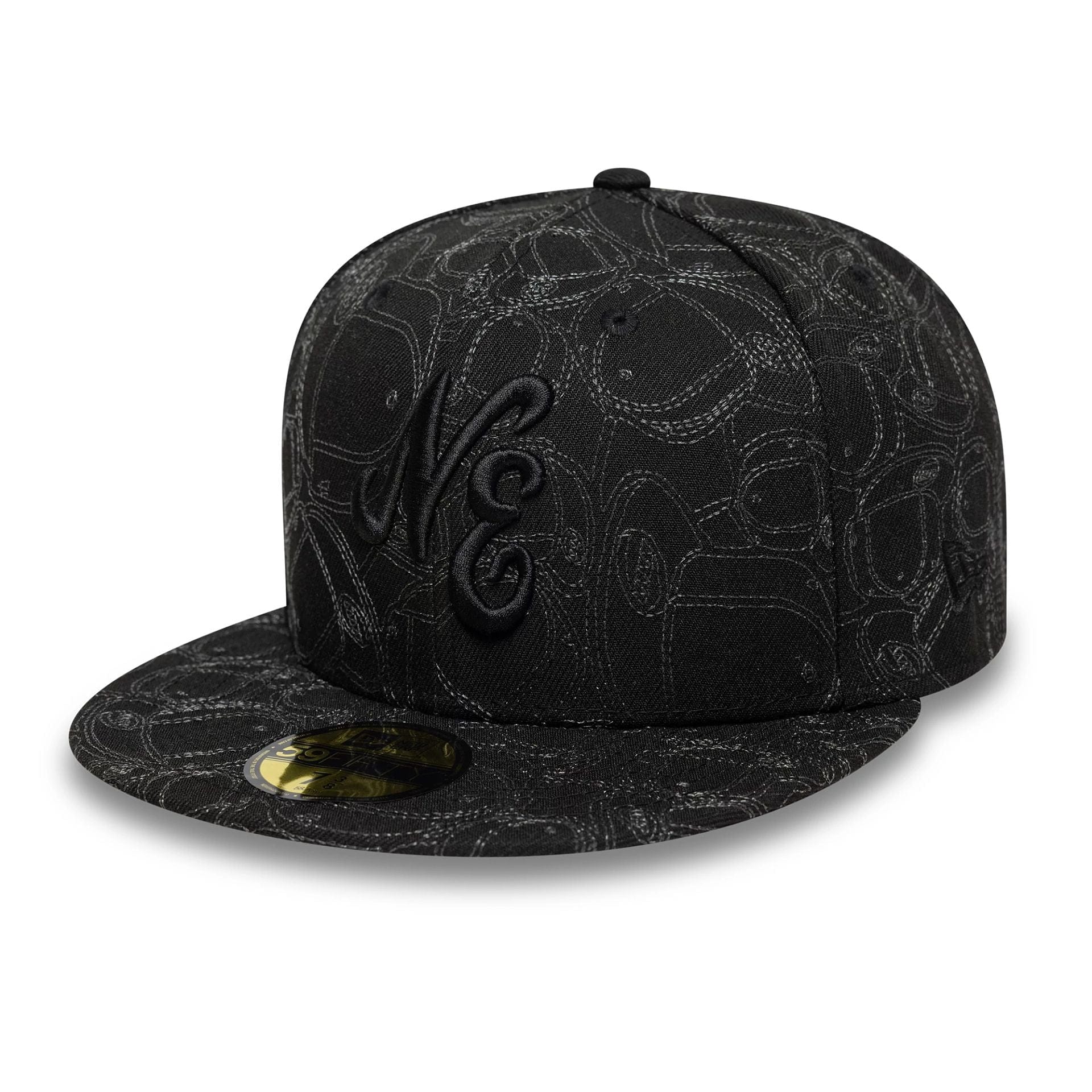 New Era Cap Black 59FIFTY Fitted Cap | NEC UK