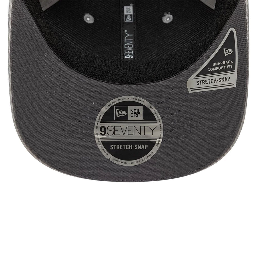 This is a MoneyGram Hass F1 Team 200th Race Dark Grey 9SEVENTY Snapback Adjustable Cap 7