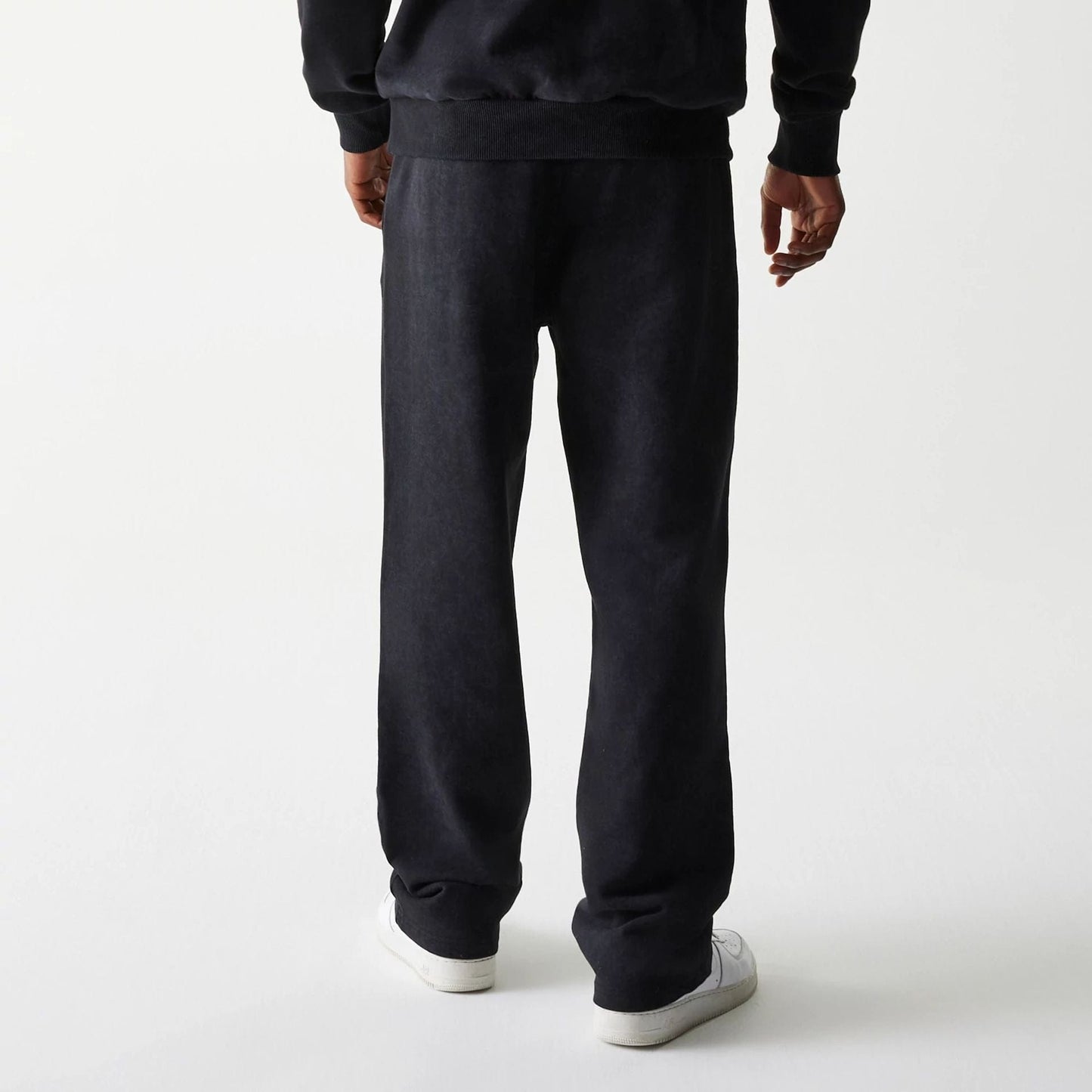 The Male model is wearing McLaren Racing Black Straight Leg Joggers 2