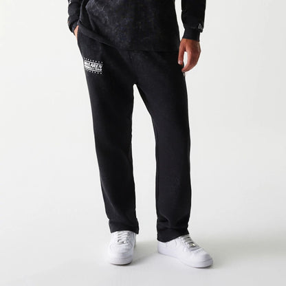 The Male model is wearing McLaren Racing Black Straight Leg Joggers 7