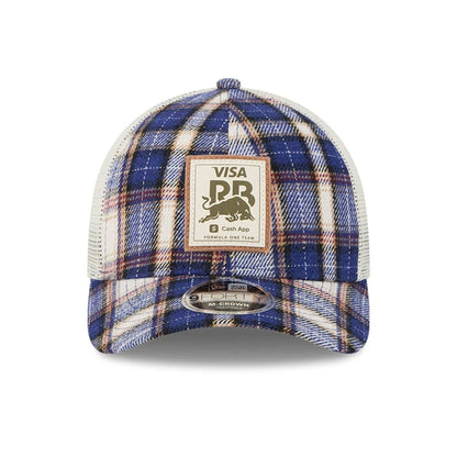 This is a Visa Cash App Racing Bulls Austin Team Dark Blue 9FORTY M-Crown Adjustable Cap 2