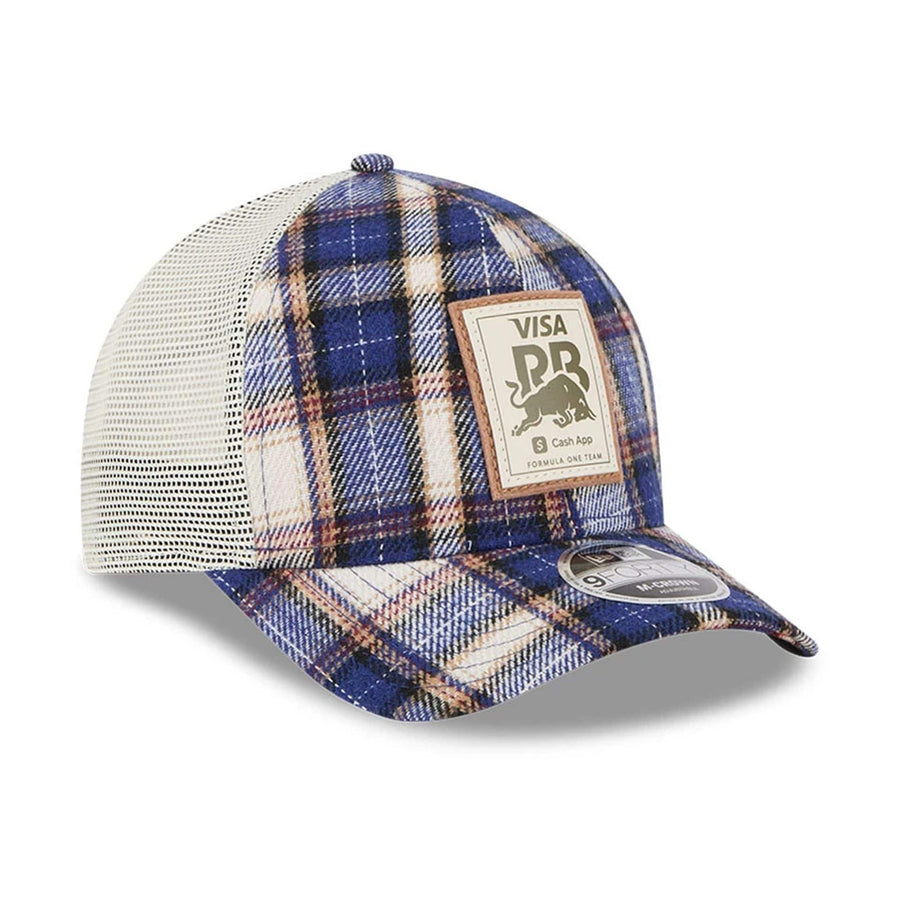 This is a Visa Cash App Racing Bulls Austin Team Dark Blue 9FORTY M-Crown Adjustable Cap 3