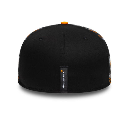 This is a McLaren Racing Austin Race Special Black 59FIFTY Fitted Cap 4