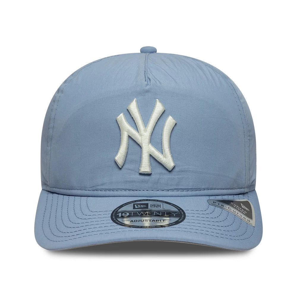 This is a New York Yankees MLB Nylon Open Blue 19TWENTY Adjustable Cap. 3