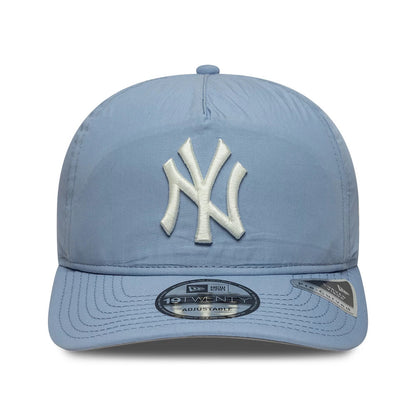 This is a New York Yankees MLB Nylon Open Blue 19TWENTY Adjustable Cap. 3
