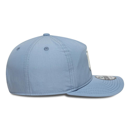 This is a New York Yankees MLB Nylon Open Blue 19TWENTY Adjustable Cap. 6