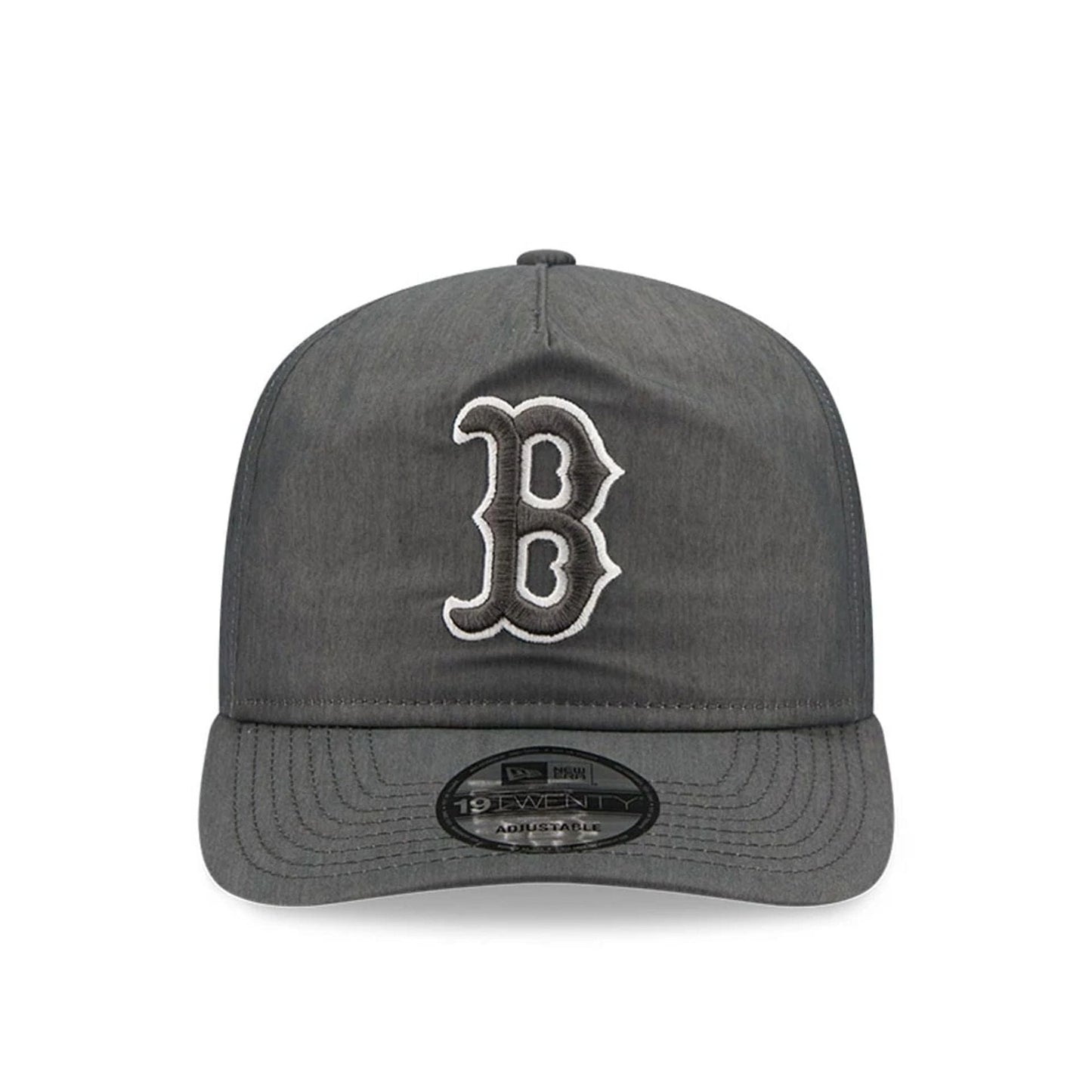 This is a Boston Red Sox MLB Nylon Open Grey 19TWENTY Adjustable Cap 3