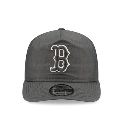 This is a Boston Red Sox MLB Nylon Open Grey 19TWENTY Adjustable Cap 3