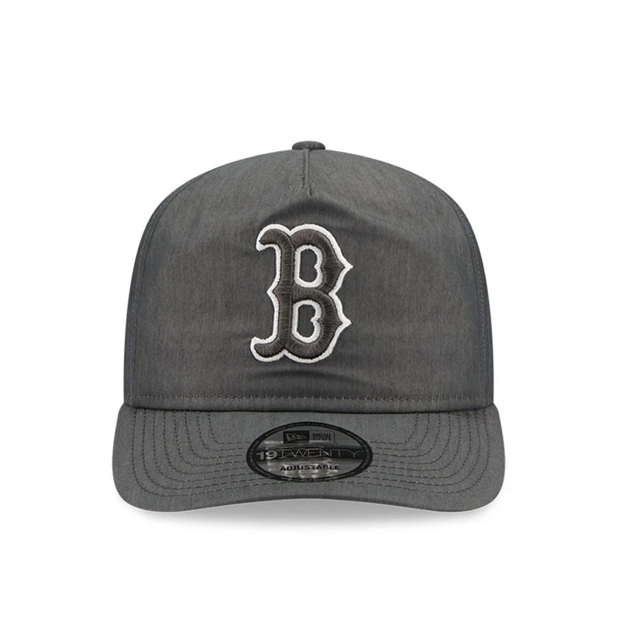 This is a Boston Red Sox MLB Nylon Open Grey 19TWENTY Adjustable Cap 3