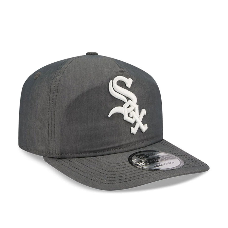 This is a Chicago White Sox MLB Nylon Open Grey 19TWENTY Adjustable Cap 4
