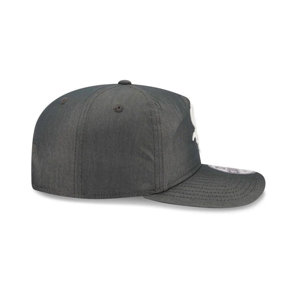 This is a Chicago White Sox MLB Nylon Open Grey 19TWENTY Adjustable Cap 6