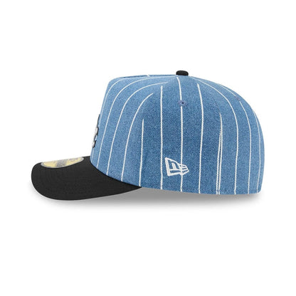 This is a Chicago White Sox MLB Parallel Black 59FIFTY A-Frame Fitted Cap 5