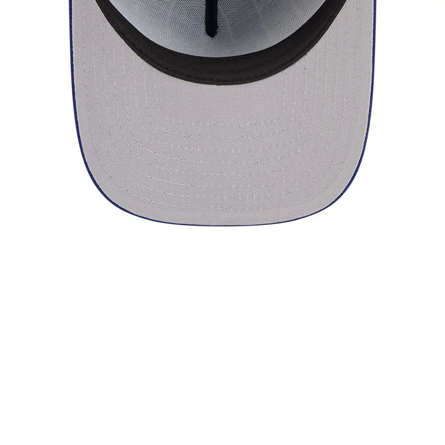 This is a LA Dodgers MLB Parallel Dark Blue 59FIFTY A-Frame Fitted Cap 2