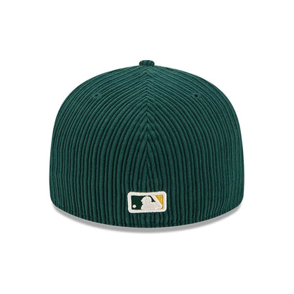 This is a Athletics MLB Chenille Pop Dark Green 59FIFTY Fitted Cap 7