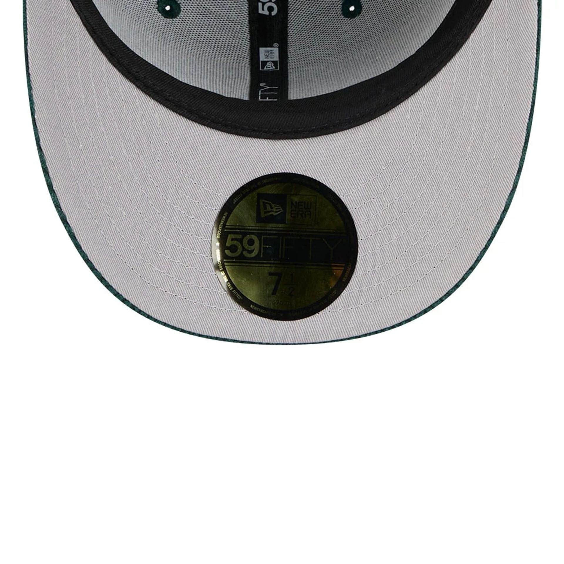 This is a Athletics MLB Chenille Pop Dark Green 59FIFTY Fitted Cap 2