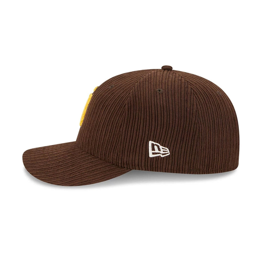 This is a San Diego Padres MLB Chenille Pop Dark Brown 59FIFTY Fitted Cap 4