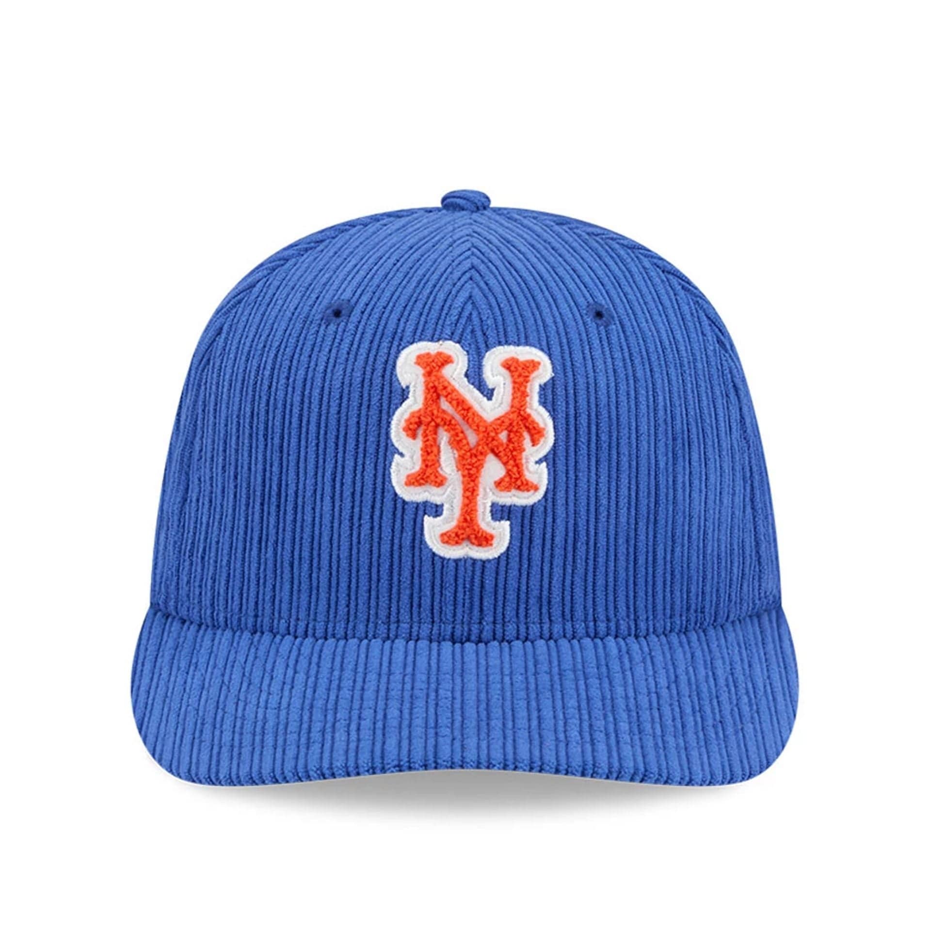 This is a New York Mets MLB Chenille Pop Blue 59FIFTY Fitted Cap 3
