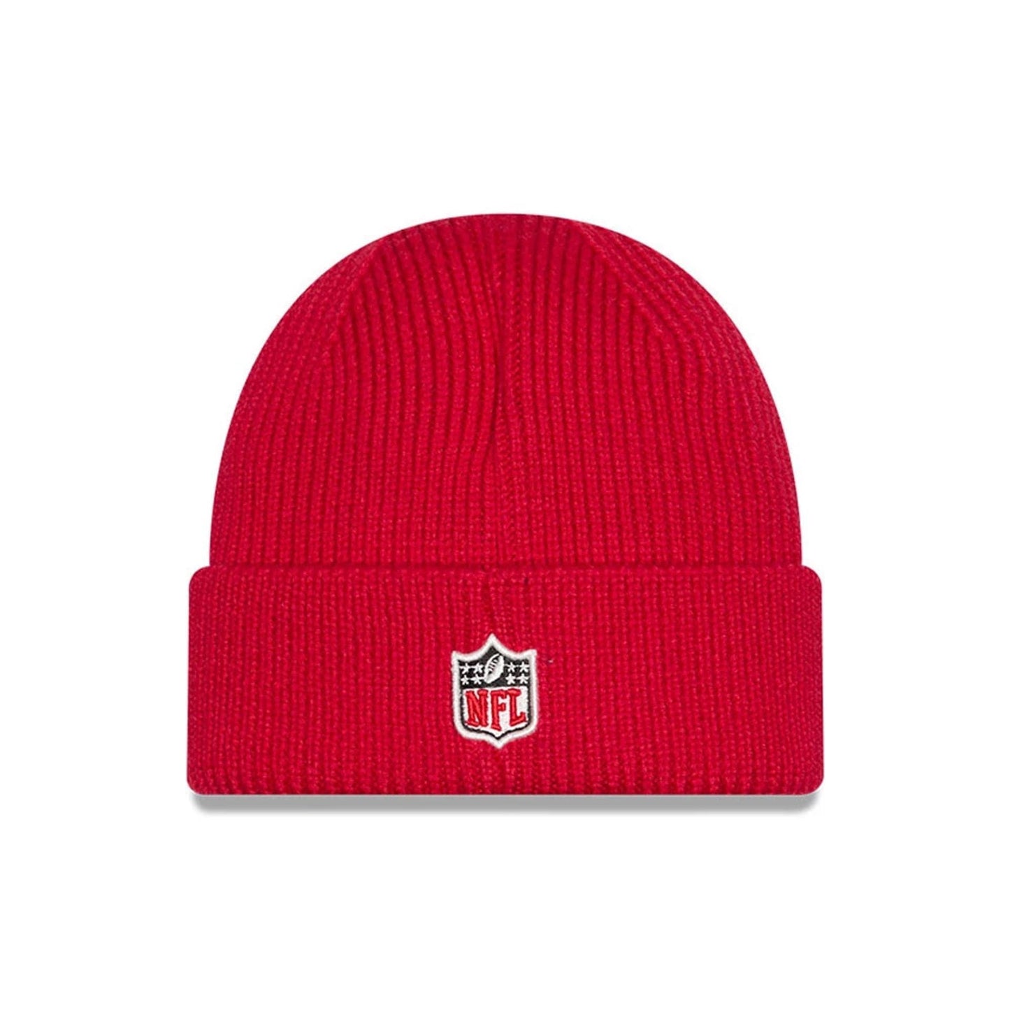 This is a Kansas City Chiefs NFL Red Skull Knit Beanie Hat 2