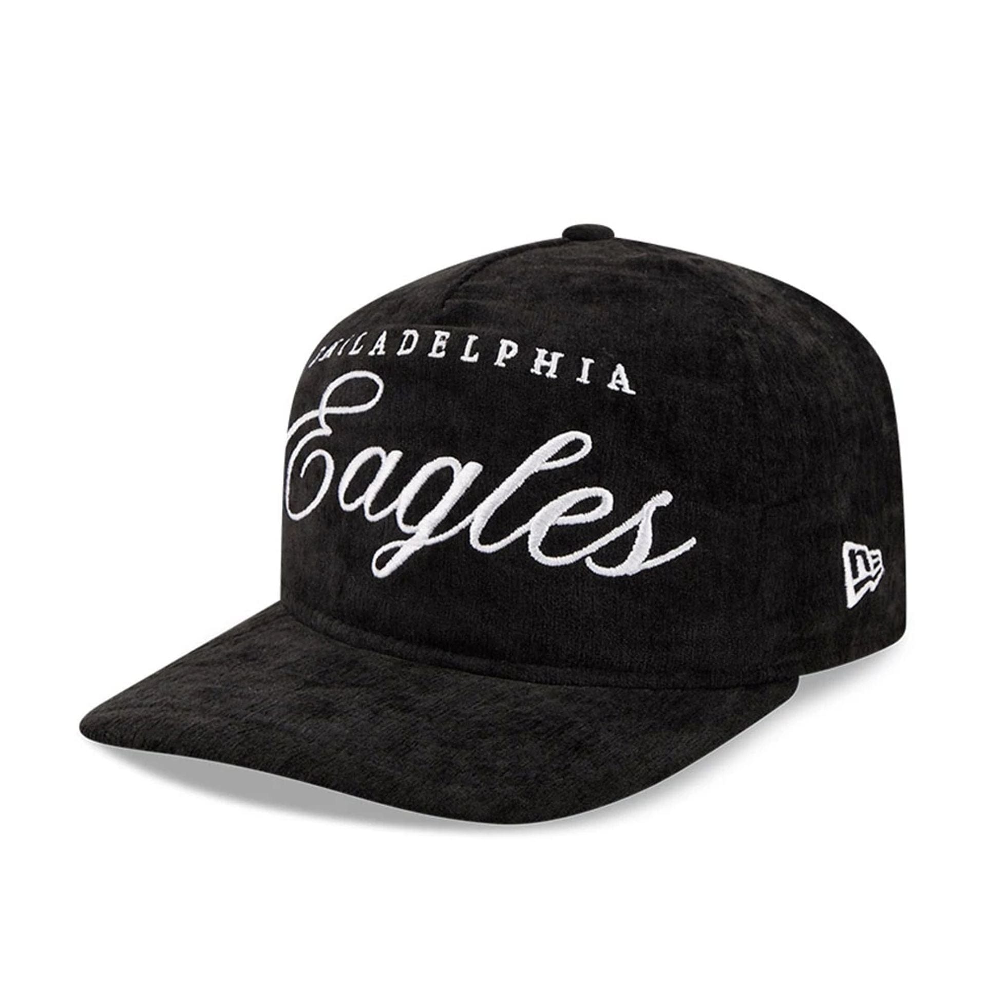 This is a Philadelphia Eagles NFL Team Script Black 19TWENTY Adjustable Cap 4
