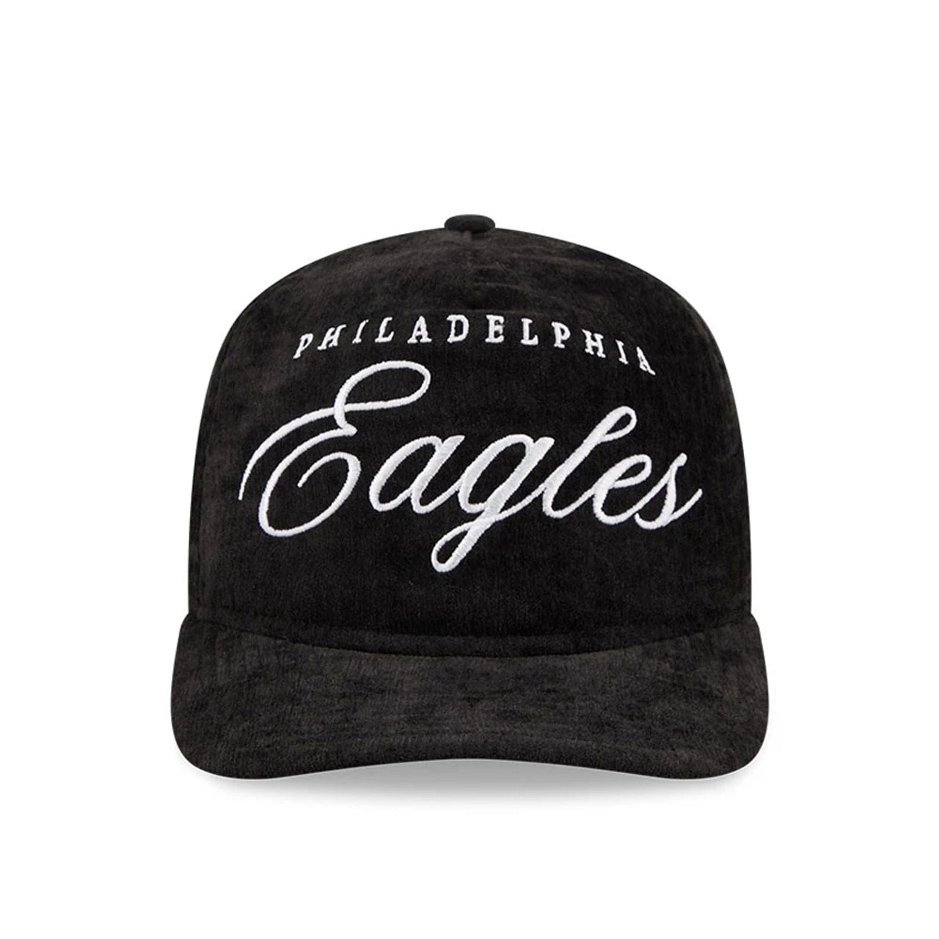 This is a Philadelphia Eagles NFL Team Script Black 19TWENTY Adjustable Cap 3