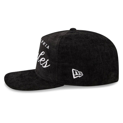 This is a Philadelphia Eagles NFL Team Script Black 19TWENTY Adjustable Cap 6