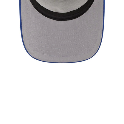 This is a Chicago Cubs MLB Arched Blue 9FIFTY A-Frame Trucker Adjustable Cap 2