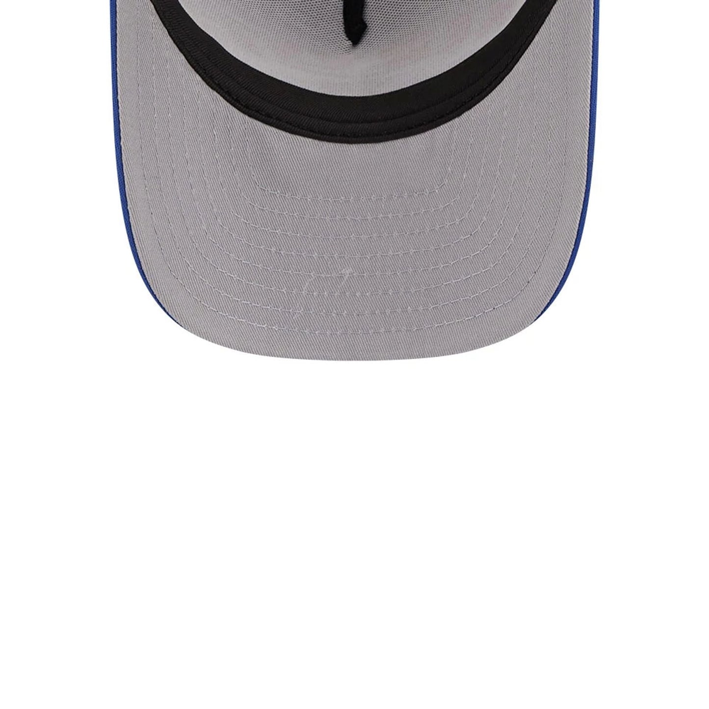 This is a New York Mets MLB Arched Blue 9FIFTY A-Frame Trucker Adjustable Cap 2