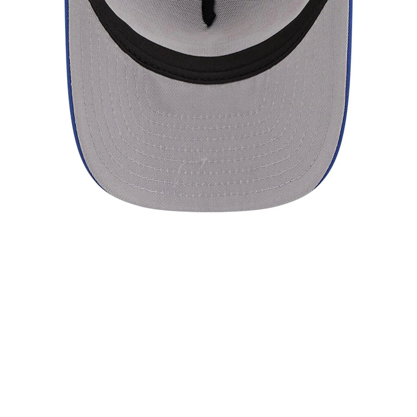 This is a New York Mets MLB Arched Blue 9FIFTY A-Frame Trucker Adjustable Cap 2