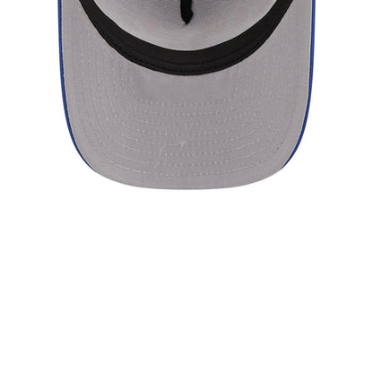 This is a New York Mets MLB Arched Blue 9FIFTY A-Frame Trucker Adjustable Cap 2