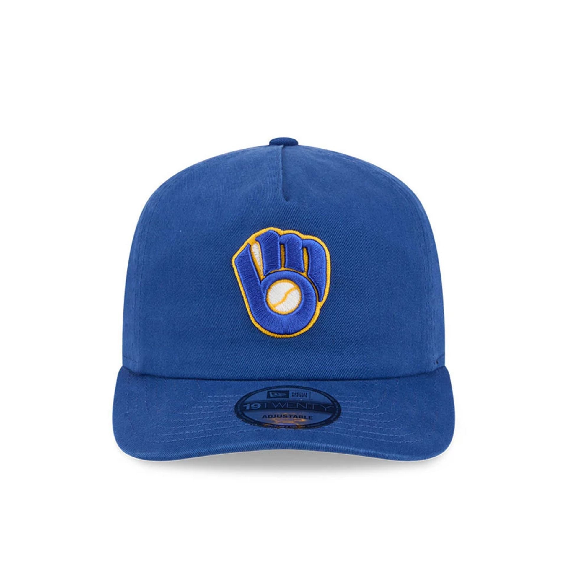 Pictured is this MLB Championship Milwaukee Brewers 19TWENTY cap in blue. 3