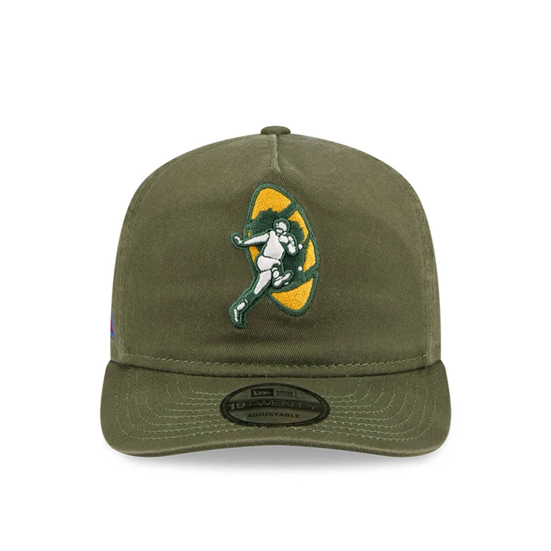 This is a Green Bay Packers NFL Championship Dark Green 19TWENTY Adjustable Cap 3