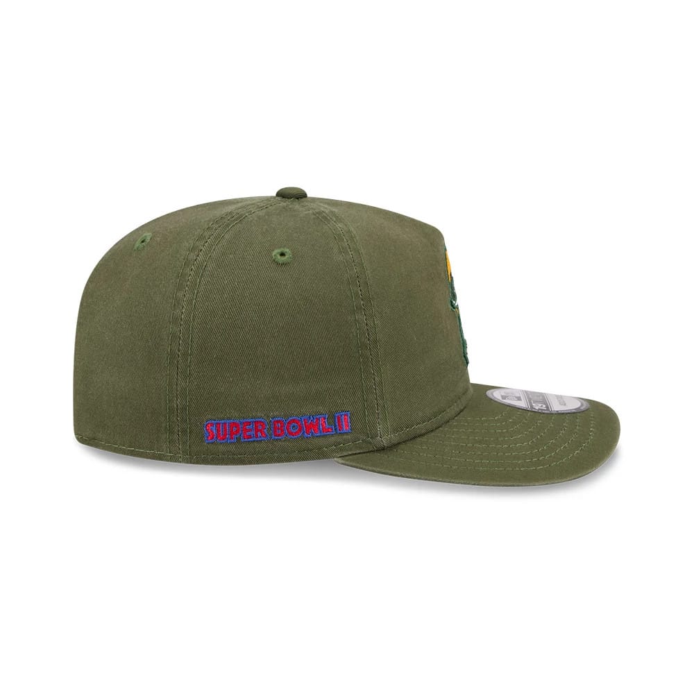 This is a Green Bay Packers NFL Championship Dark Green 19TWENTY Adjustable Cap 6